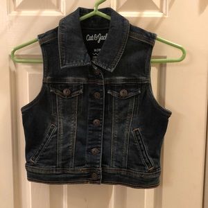 Cat & Jack Jean Vest for Girls